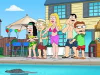 Крыса в бассейне