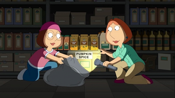 Девушки с тыквенными пряностями 